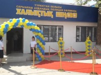 Фронт-офисы полиции для приема граждан открылись в Кентау и в Сарыагашском районе