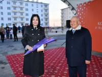 В Туркестане госслужащие получили ключи от квартир